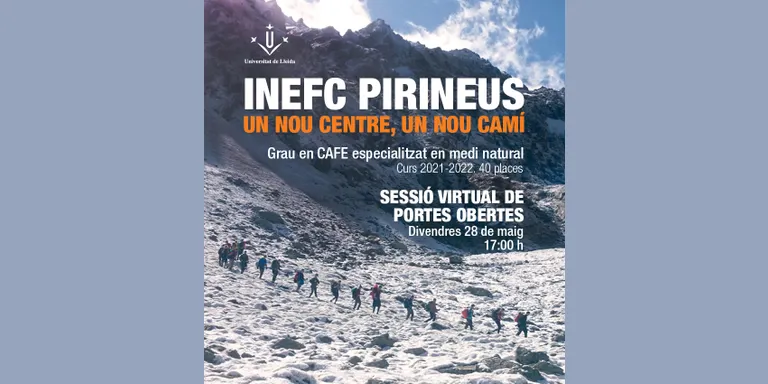 Jornada virtual de portes obertes al nou INEFC Pirineus