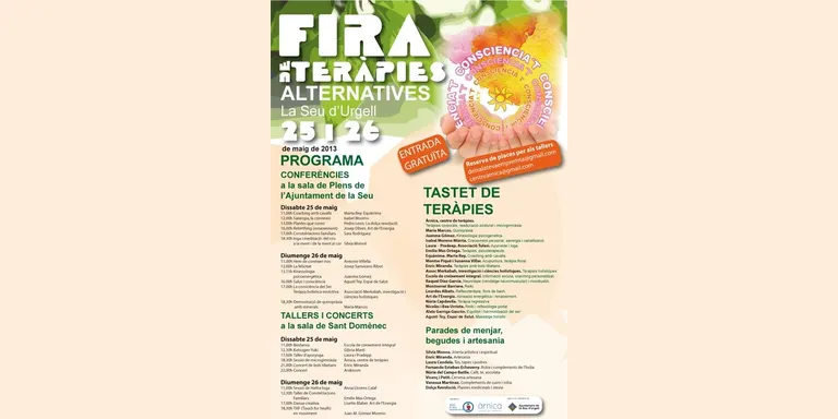 La Seu organitza una Fira de Teràpies Naturals