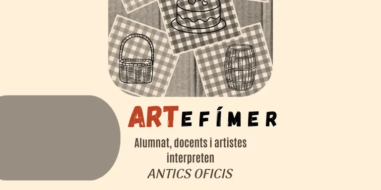 Alumnes de l'Escola Molí de Vent faran una exposició d'art efímer sobre oficis antics