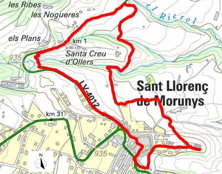 La ruta de les pomeres s'incorpora al parc de camins i senders de la Vall de Lord
