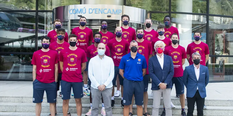 El Barça de bàsquet prepara la temporada a Encamp