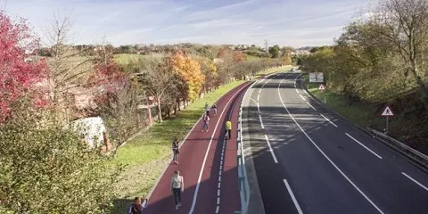 LA DIPUTACIÓN FORAL COMIENZA LA OBRA DEL BIDEGORRI QUE UNIRÁ JAITZUBIA CON AMUTE