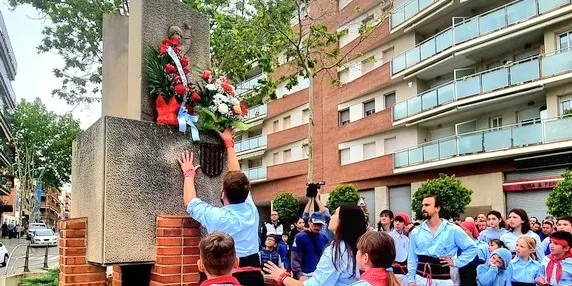 Els Nois de la Torre recorden l'enxaneta David Sánchez un any més