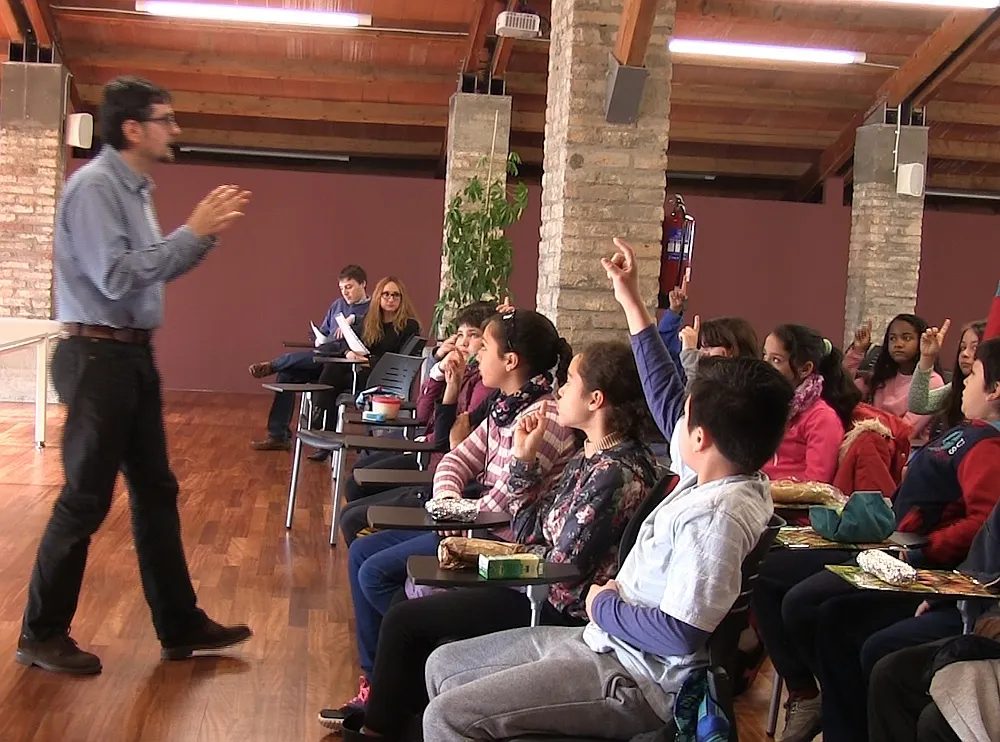 Els alumnes de 5è del Pau Casals aprenen els valors de l'emprenedoria