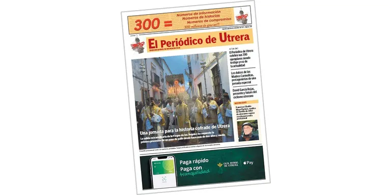 COPE Utrera (98.1 FM) celebra el número 300 de El Periódico de Utrera