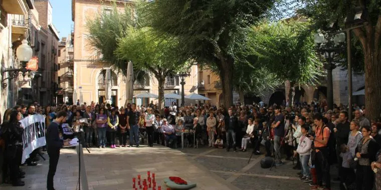 Uns desconeguts intenten serrar el monument a la independència d'Arenys de Munt