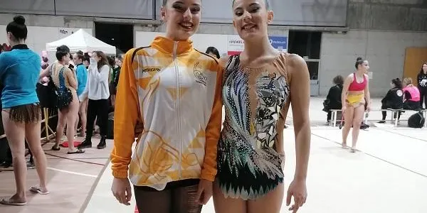 Isabel González i Núria Gómez es classifiquen pel Campionat d’Espanya Base de Gimnàstica Rítmica