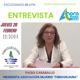 #83 - La asociación Fibrogelduba presenta su web y otros proyectos en Ahora Radio. - episode art