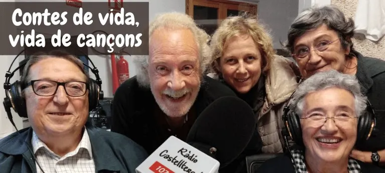 Contes de vida, vida de cançons, cada dissabte de 19 h a 20 h