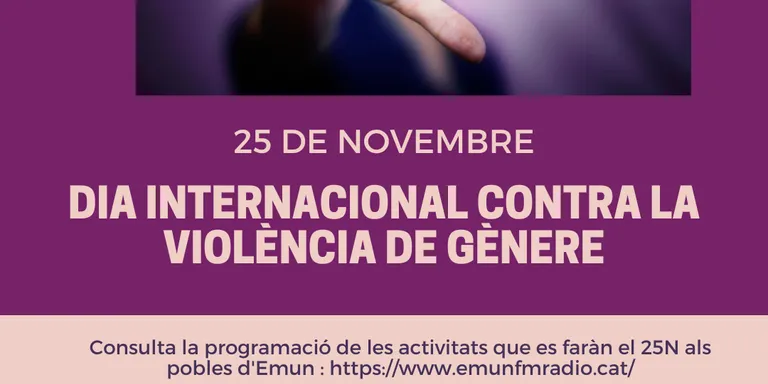 Programació 25N als pobles d'Emun