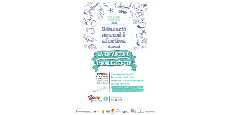 La Seu d’Urgell organitza una xerrada sobre educació sexual i afectiva en infants i adolescents