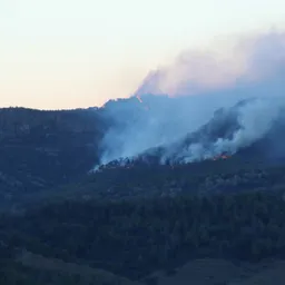 Joan Rovira, cap de l'operatiu de Bombers a l'incendi de Cabacés - episode art