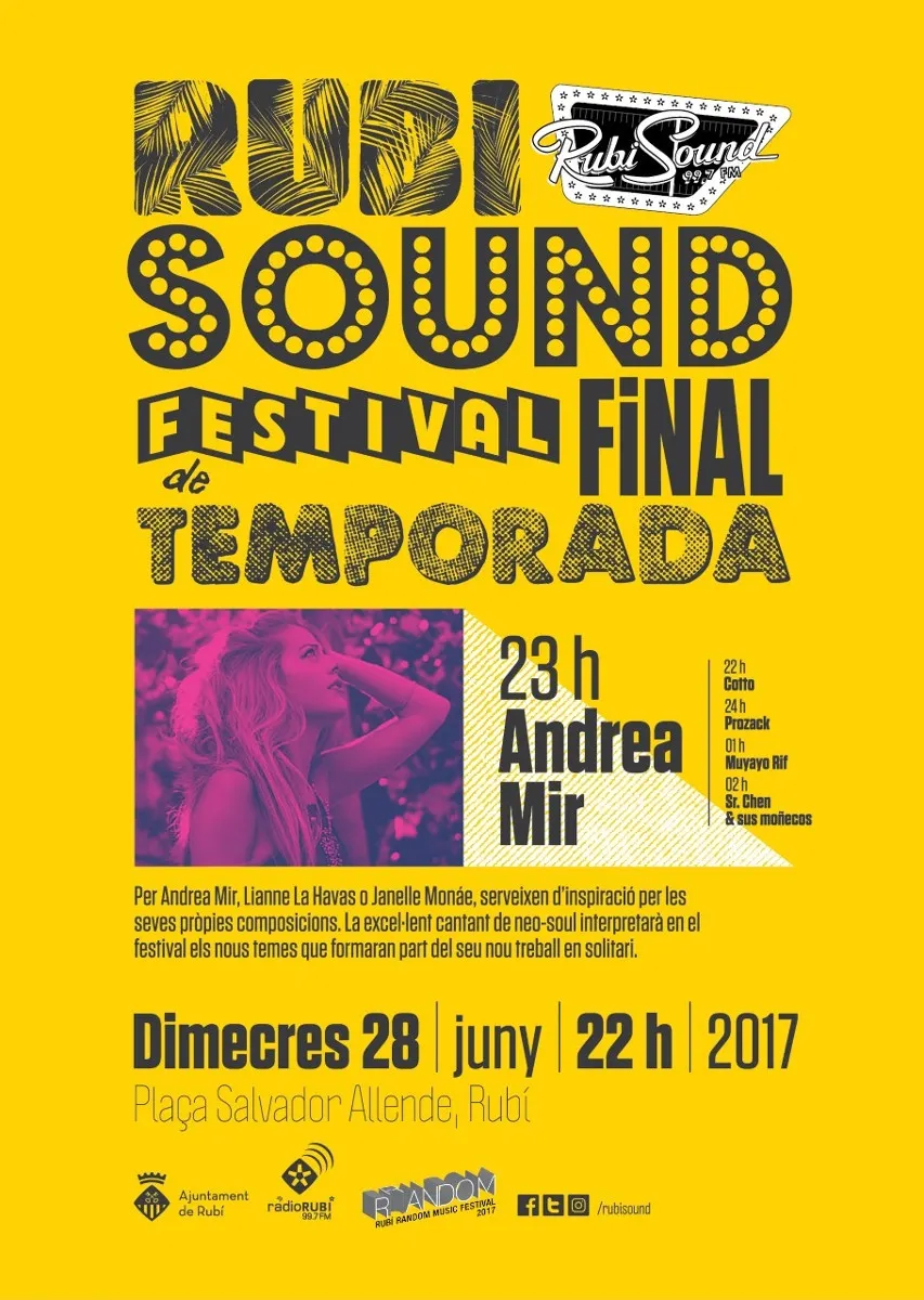 Tots fem Rubisound 2017 - 23h - ANDREA MIR
