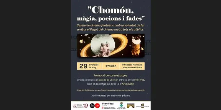 Roda de Berà acostarà als veïns la figura i l’obra de Segundo de Chomón, pioner en la producció cinematogràfica
