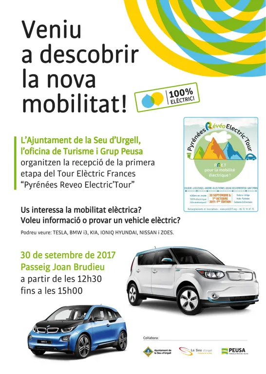 La Seu d’Urgell, primera etapa del 'Pyrénées Révéo Electric Tour'
