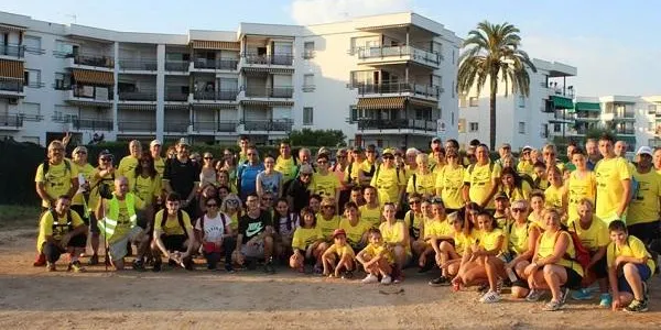 La XV Caminada Popular de Creixell supera el centenar de participants
