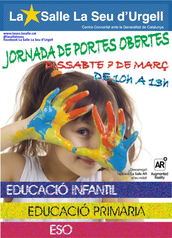 Jornada de Portes Obertes aquest dissabte al Col.legi La Salle