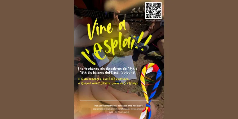Obertes les inscripcions a l’Esplai Riallera