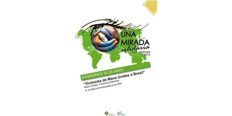 'Vivències de Mans Unides al Brasil', nova xerrada sobre voluntariat