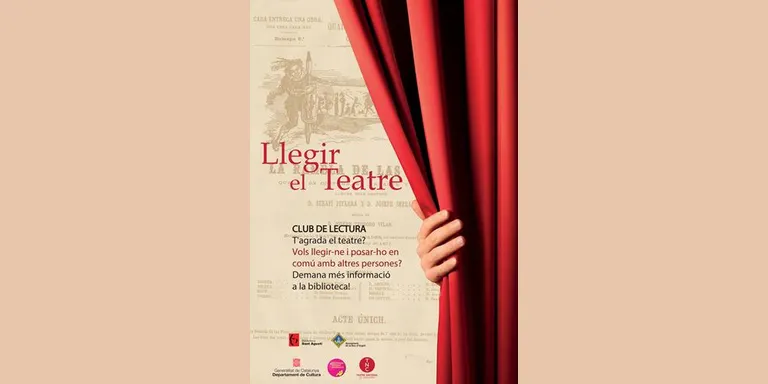 La Biblioteca Sant Agustí proposa un club de lectura de teatre