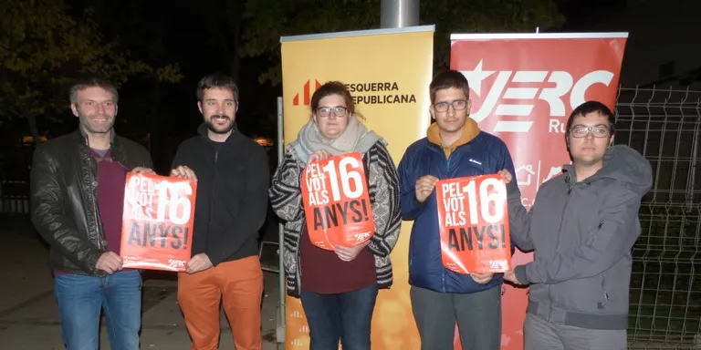 Moció d'ERC al ple en defensa del dret a vot als 16 anys