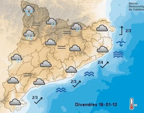 Nova jornada de nevades al Pirineu