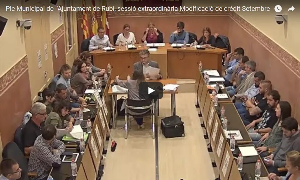 Llum verda a la modificació de crèdit entre retrets per la gestió del govern