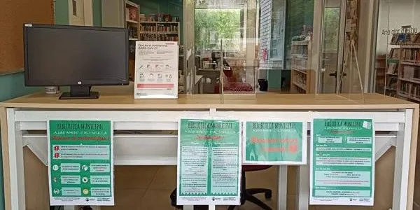 Balanç positiu dels primers dies de servei de la Biblioteca d’Altafulla després del confinament