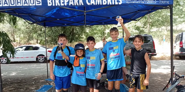 Bons resultats dels ciclistes del Bikepark Cambrils a la Copa Barcelona de Trial