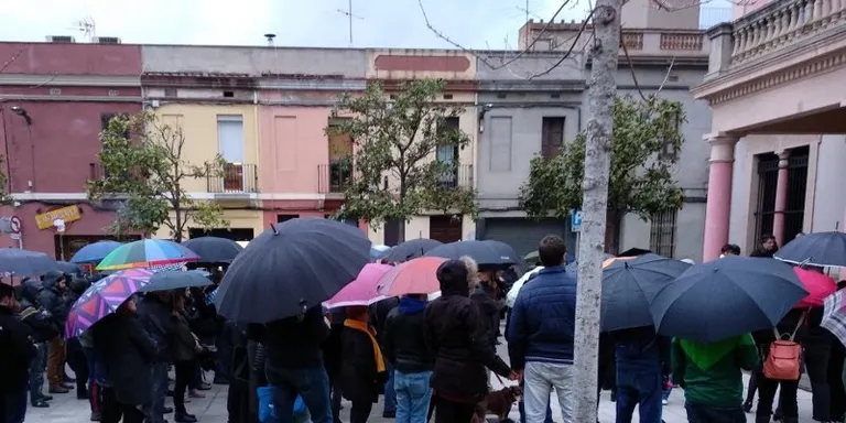 Els Mossos identifiquen dues persones a la concentració en suport dels CDR