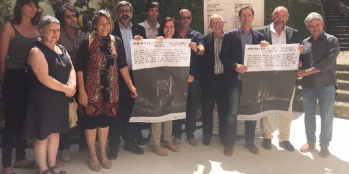 La Festa Estellés a Arenys, un dels actes inclosos en el 'Festival Poesia i +'