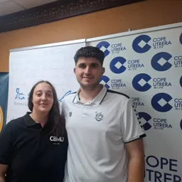 Iván Jarque y Andrea Moreno, del Club Balonmano Utrera - episode art