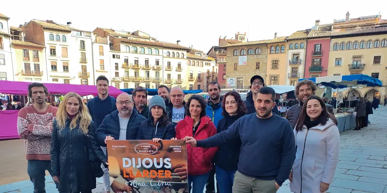 L'aposta pel producte de la comarca d'Osona centrarà la nova edició del Dijous Llarder a la plaça Major de Vic