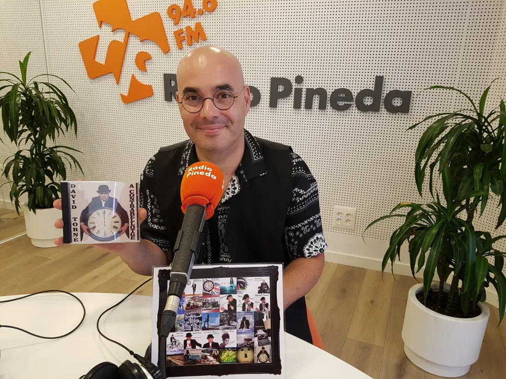 El cantautor pinedenc David Torné presenta 'A contracorrent'