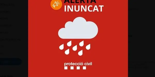 Protecció Civil activa l’INUNCAT per la previsió de fortes pluges