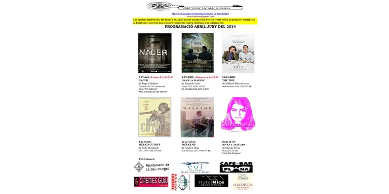 CineClub La Seu estrena la programació de primavera amb 'Nacer'