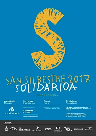 VIII. SPORT MUNDI SAN SILVESTRE SOLIDARIA EL DOMINGO EN LAS CALLES DE HONDARRIBIA