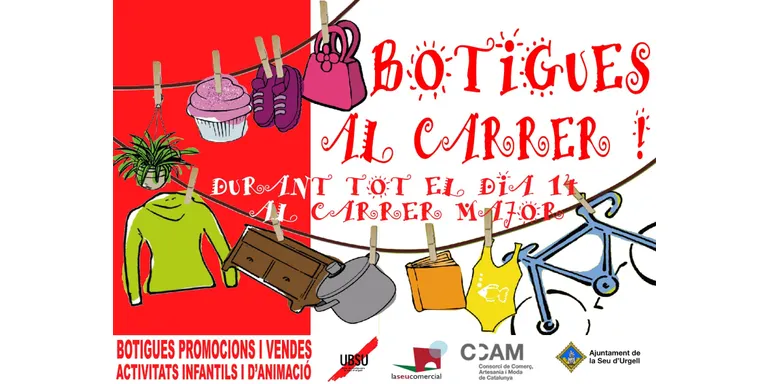 La Seu d’Urgell torna a treure les botigues al carrer
