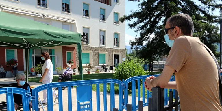 Residències de gent gran de l'Alt Pirineu comencen a rebre visites de familiars