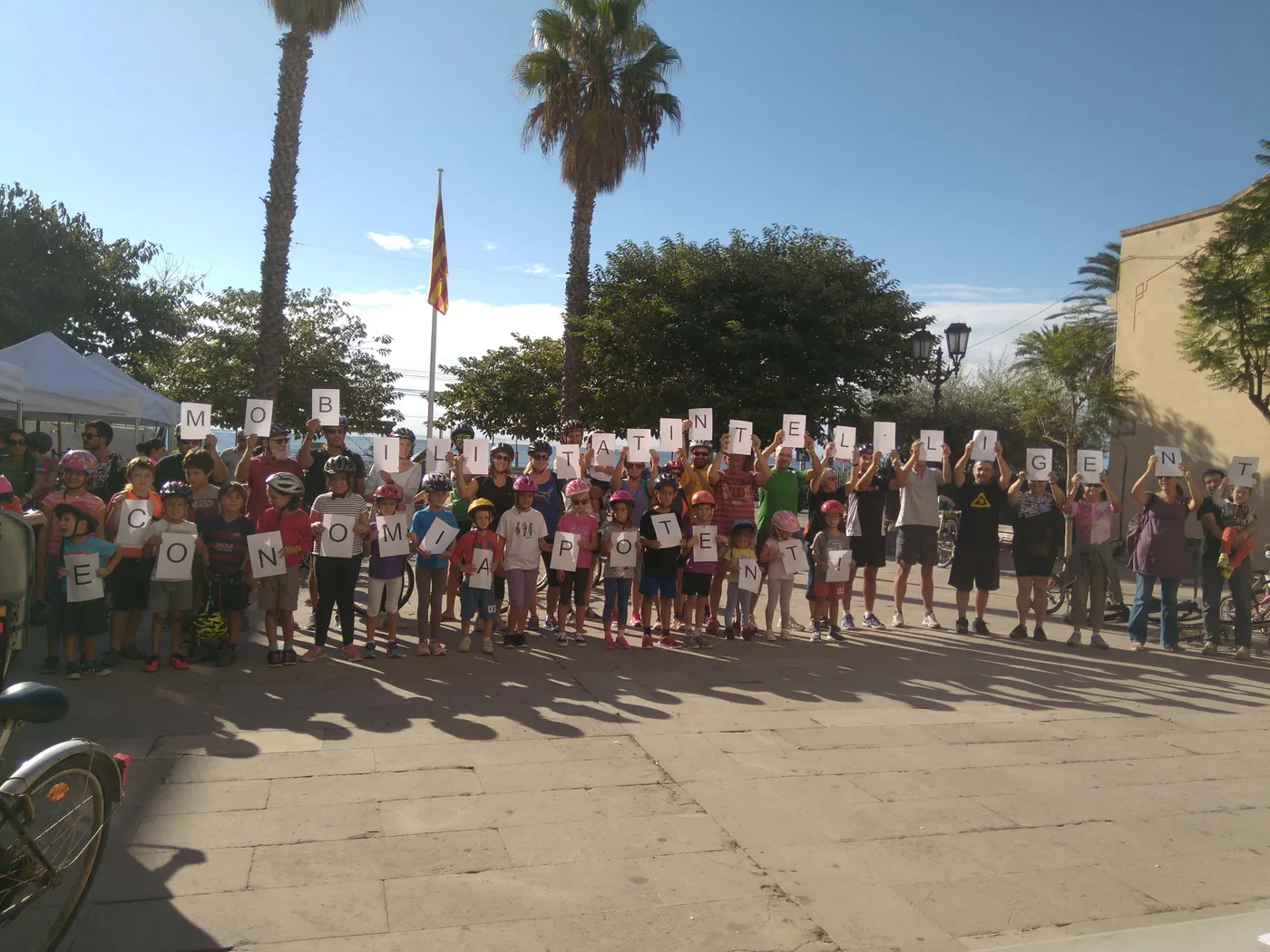 Bona participació a la pedalada amb motiu de la Setmana de la Mobilitat Sostenible i Segura
