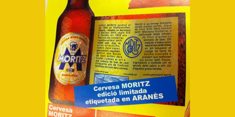 Moritz llança una edició limitada etiquetada en aranès