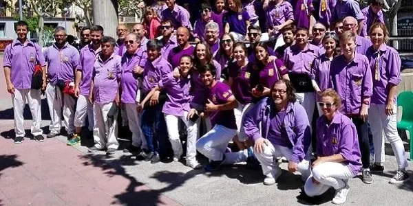 Els Castellers d’Altafulla continuen posant a punt la temporada a Tremp