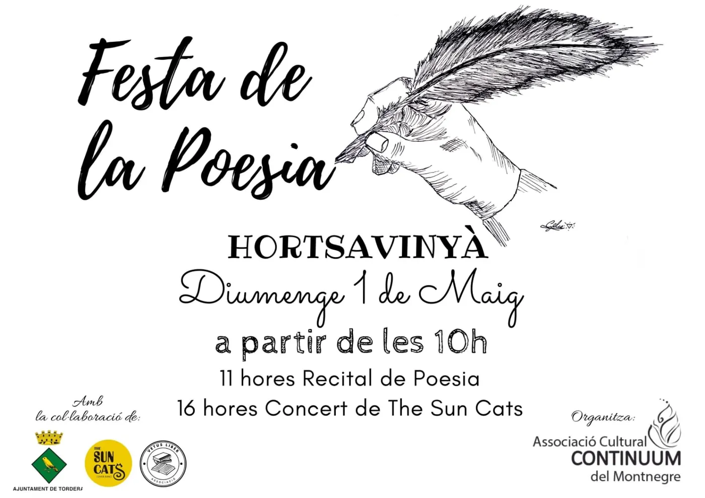 Festa de la poesia a Hortsavinyà