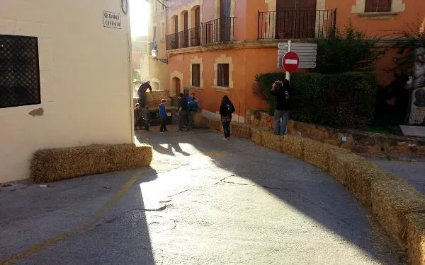 La pluja obliga a ajornar la 13a Baixada de Trastos d’Altafulla