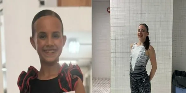 Bon paper d’Ariadna Terlizzi i Noa Mata en el Campionat d’Espanya de patinatge artístic