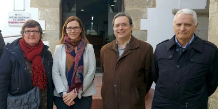 ERC, PSC, CiU i ICV presenten l'acord de govern al Calisay