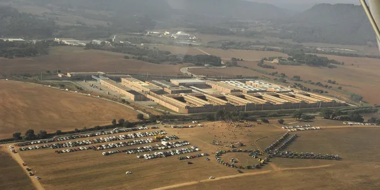 Autocars des de l'Alt Urgell per sumar-se a la concentració de Lledoners