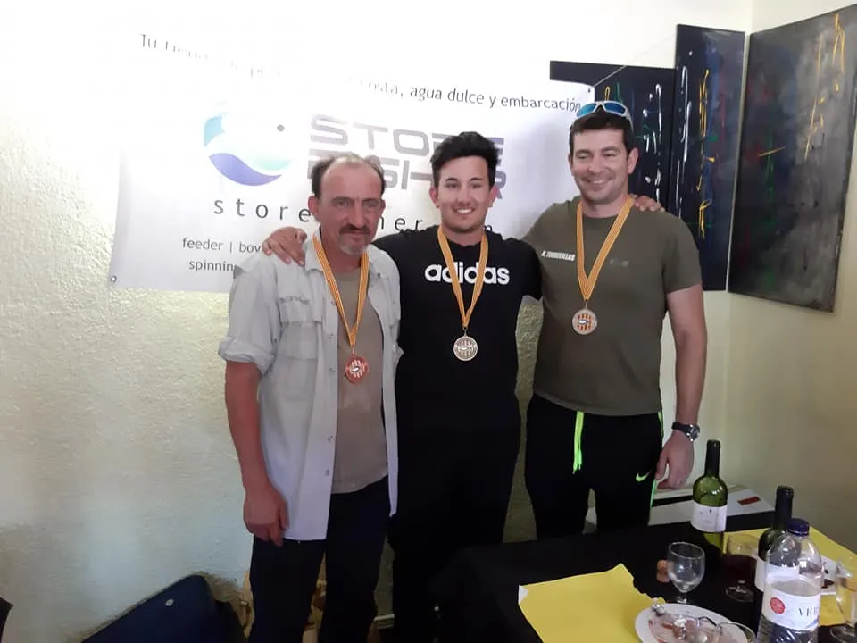 Podi del Campionat de Catalunya de Pesca de salmònids a spinning (Foto: CCP Alt Urgell)