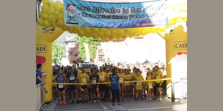 Retorn satisfactori de la Sant Silvestre La Seu, amb més de 400 participants