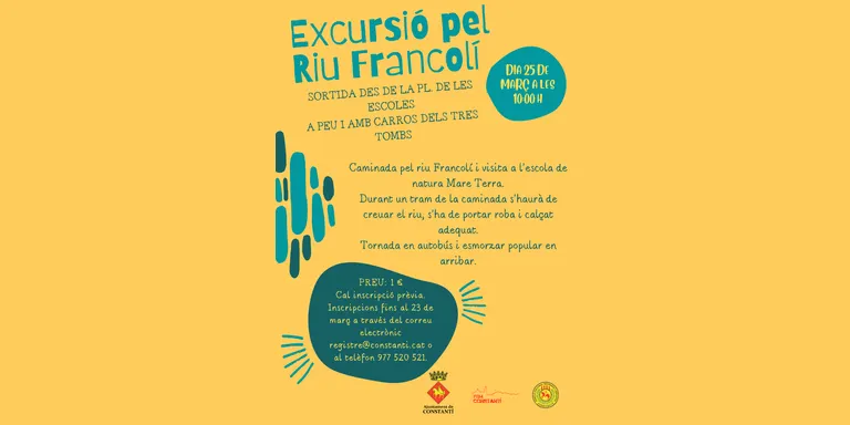 Obertes les inscripcions per a la caminada pel riu Francolí